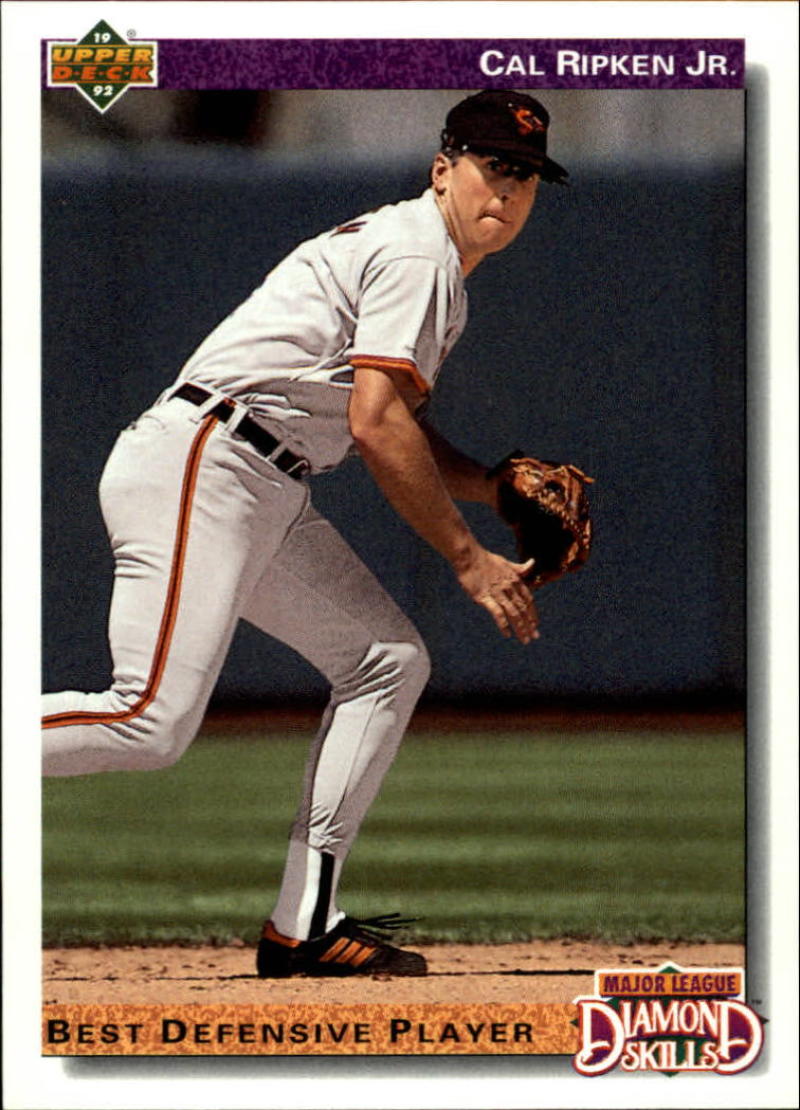 1992 Upper Deck #645 Cal Ripken Jr. DS Baltimore Orioles Image 1