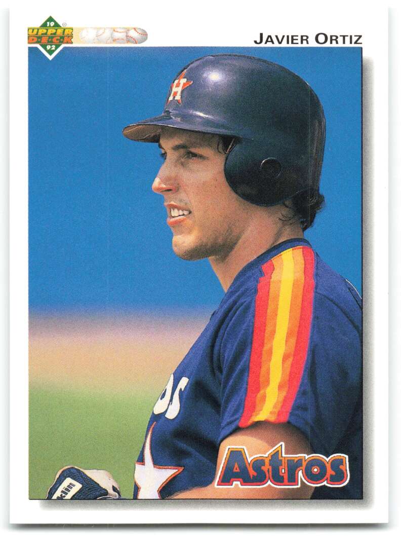 1992 Upper Deck #657 Javier Ortiz Houston Astros Image 1