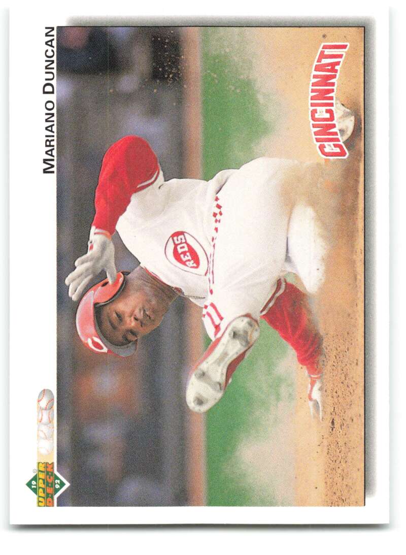 1992 Upper Deck #659 Mariano Duncan Cincinnati Reds Image 1