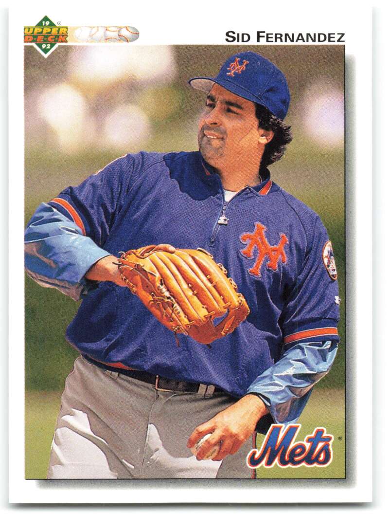 1992 Upper Deck #671 Sid Fernandez New York Mets Image 1