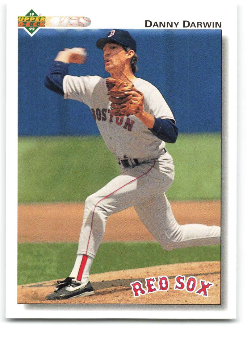 1992 Upper Deck #678 Danny Darwin Boston Red Sox Image 1