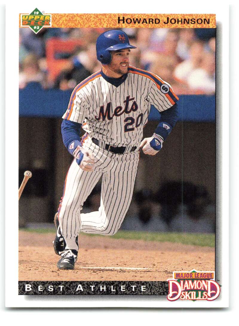 1992 Upper Deck #720 Howard Johnson DS New York Mets Image 1