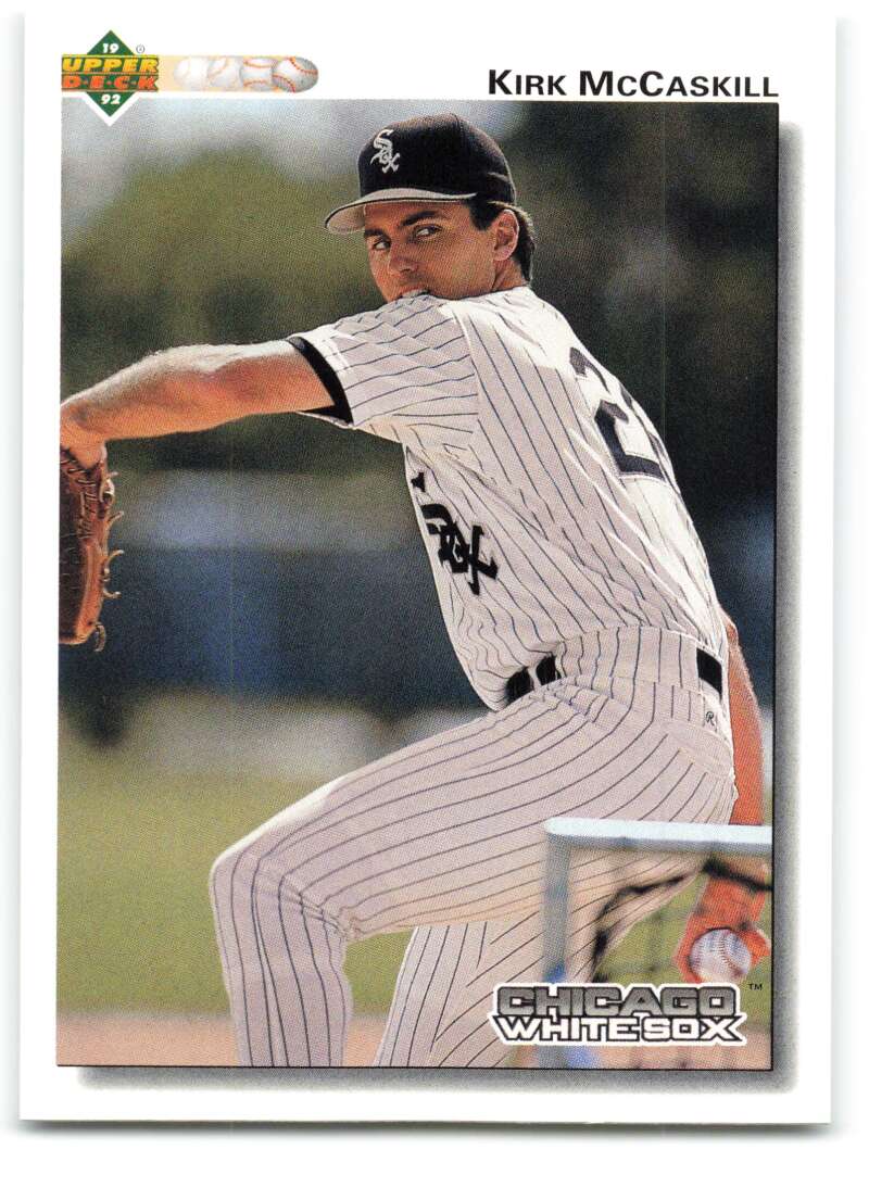 1992 Upper Deck #722 Kirk McCaskill Chicago White Sox Image 1