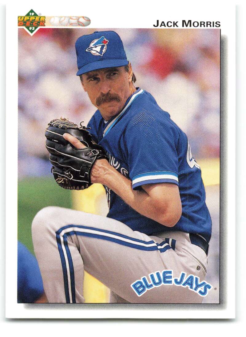 1992 Upper Deck Baseball Card #732 Jack Morris Blue Jays