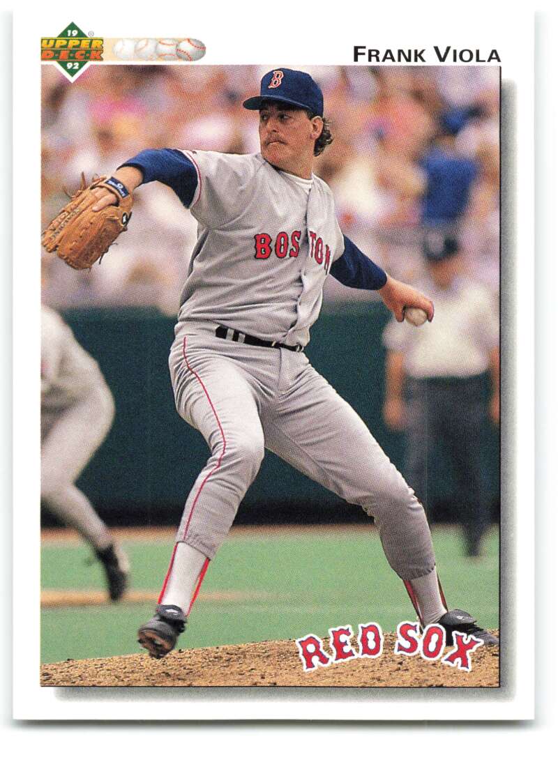 1992 Upper Deck #733 Frank Viola Boston Red Sox Image 1