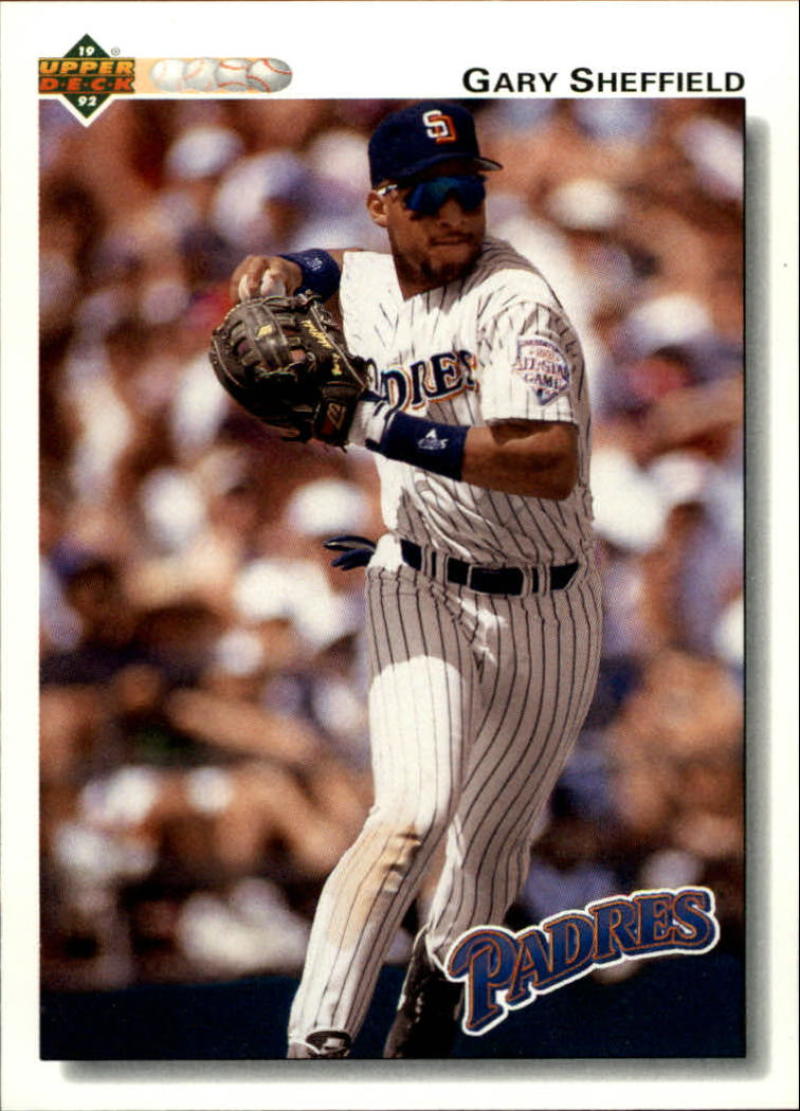 1992 Upper Deck #745 Gary Sheffield San Diego Padres Image 1
