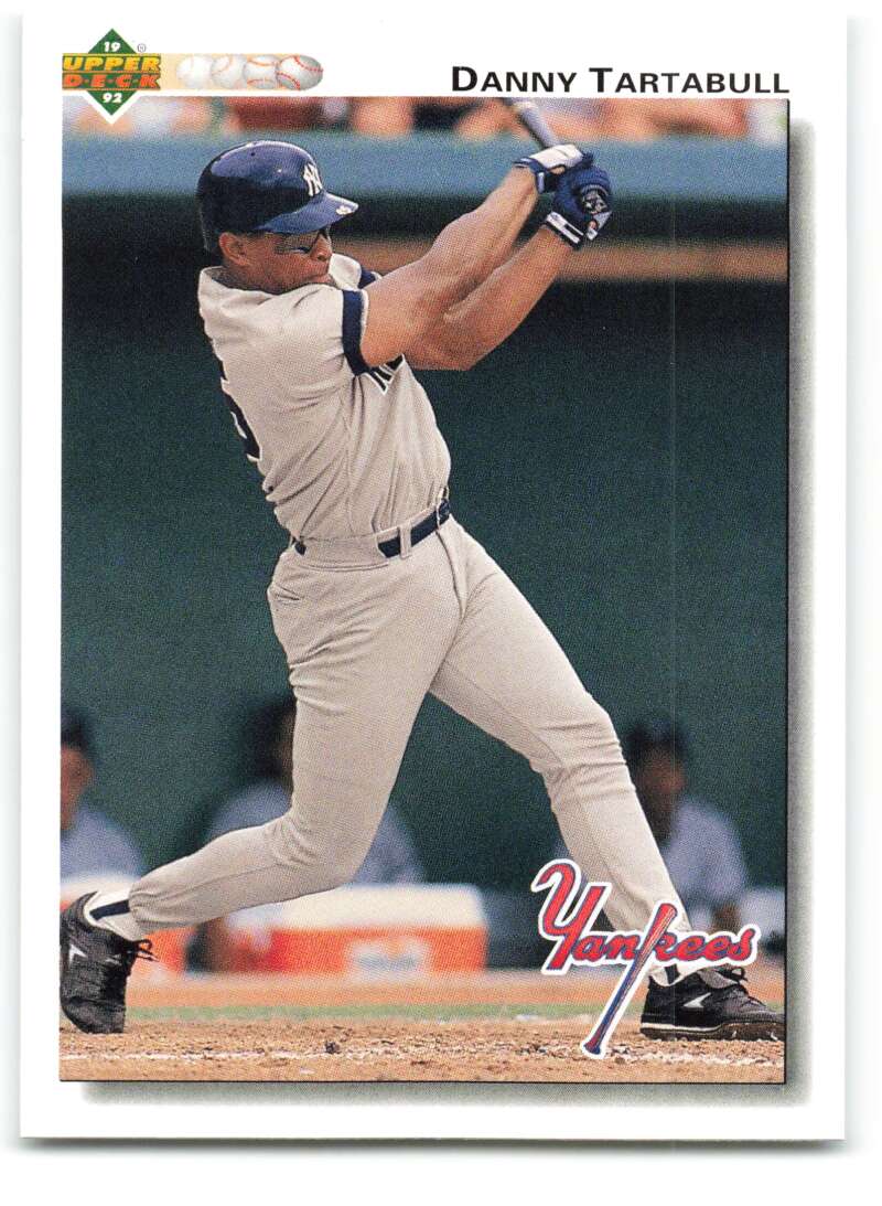 1992 Upper Deck #746 Danny Tartabull New York Yankees Image 1