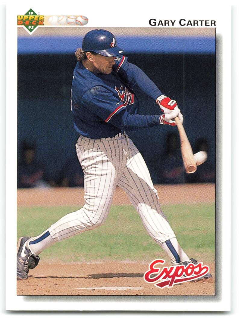 1992 Upper Deck #767 Gary Carter Montreal Expos Image 1