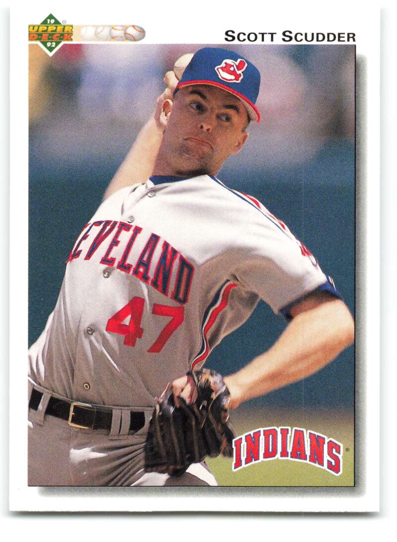 1992 Upper Deck #787 Scott Scudder Cleveland Indians Image 1