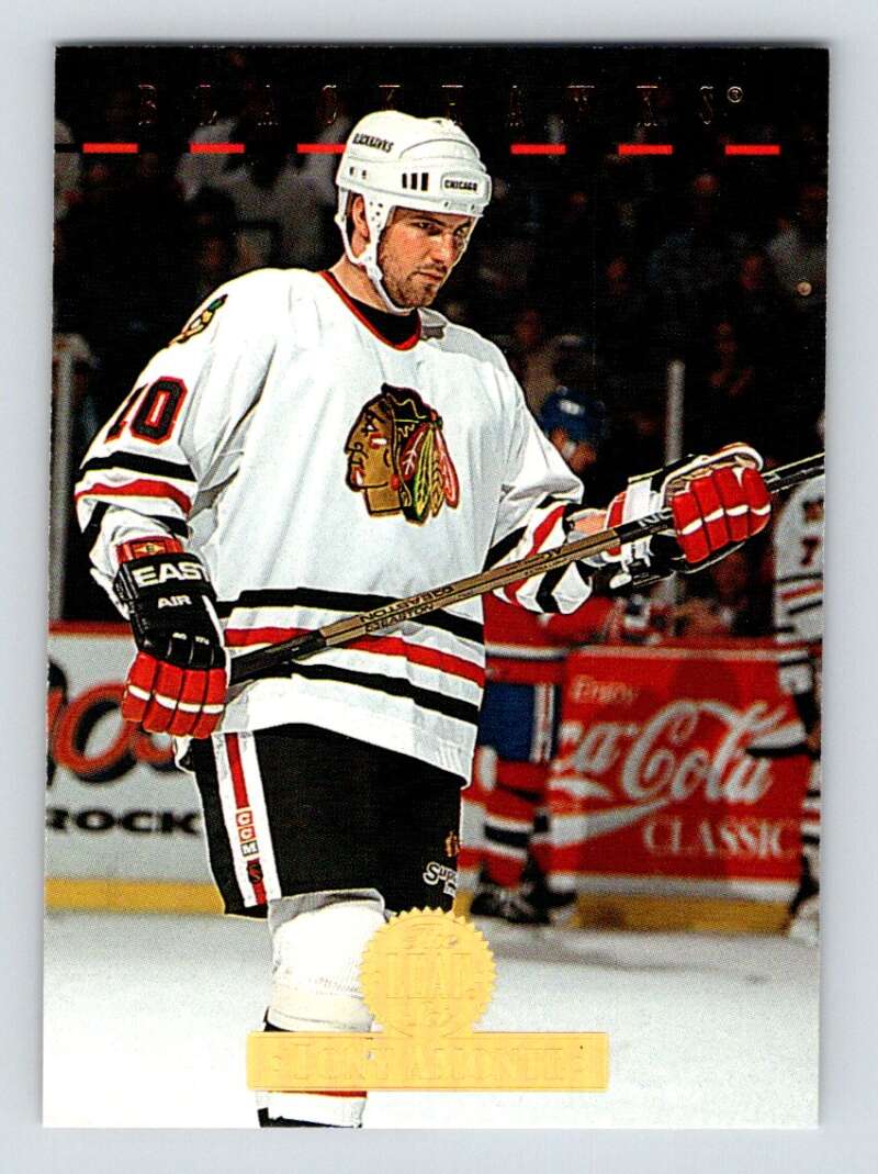 1994-95 Leaf #2 Tony Amonte Chicago Blackhawks Image 1