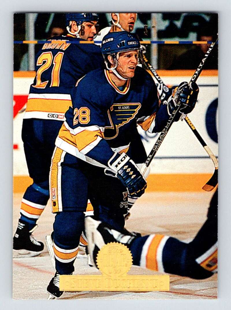 1994-95 Leaf #3 Steve Duchesne St. Louis Blues Image 1