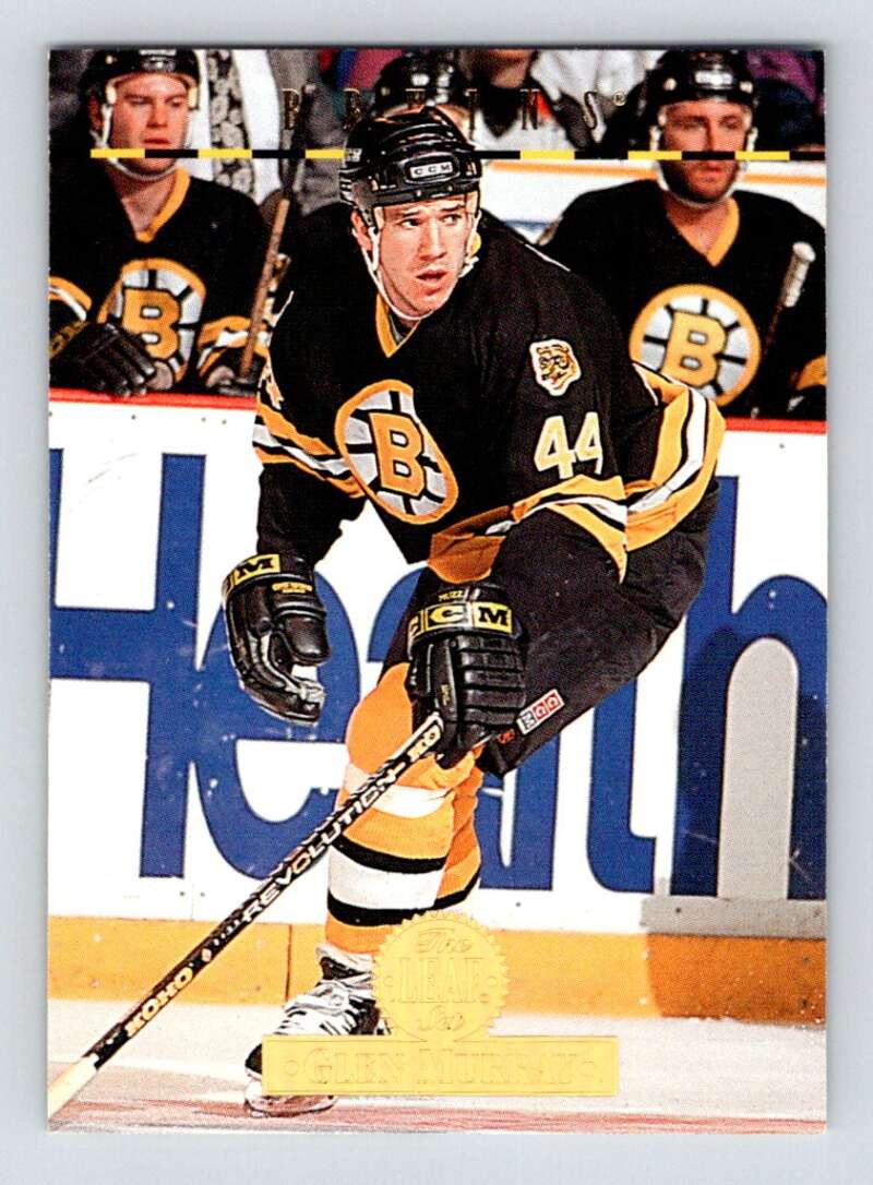 1994-95 Leaf #4 Glen Murray Boston Bruins Image 1