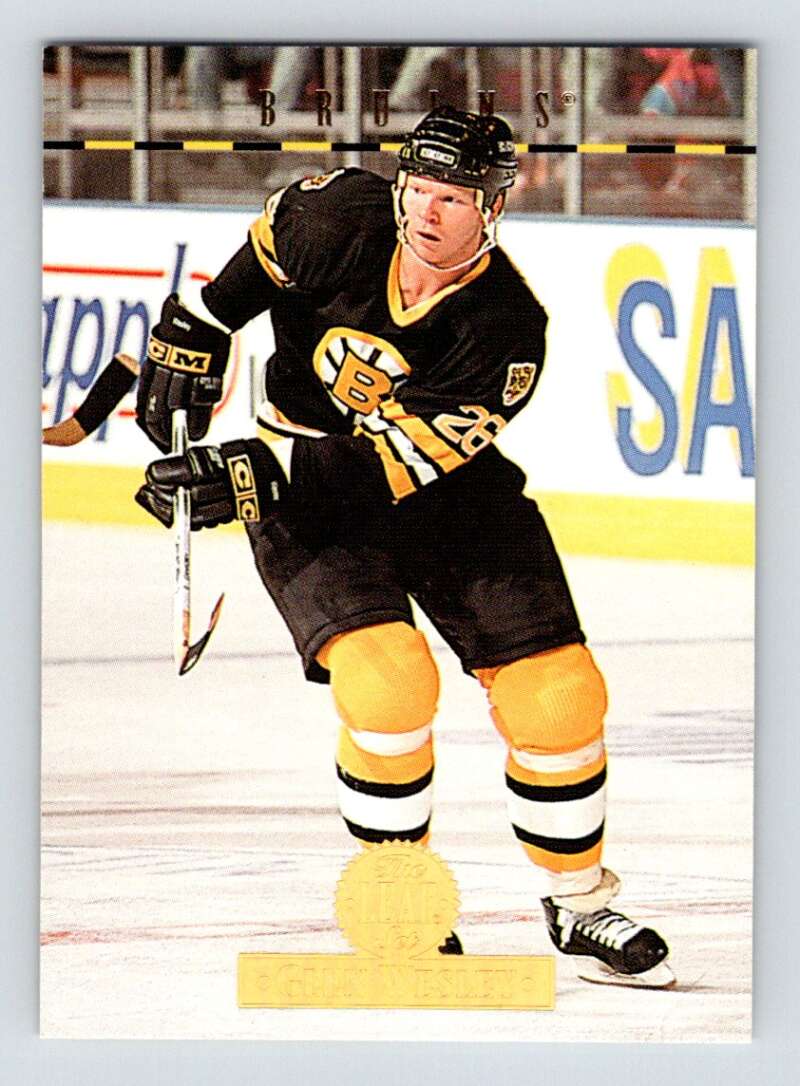 1994-95 Leaf #6 Glen Wesley Boston Bruins Image 1