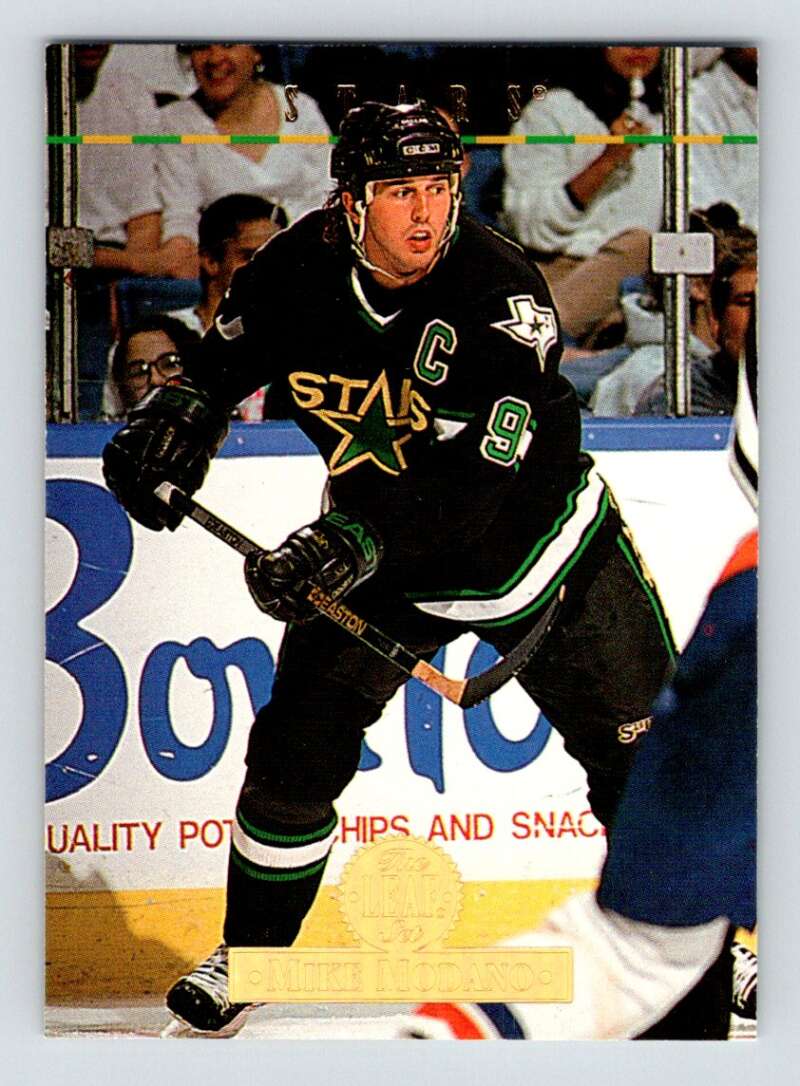 1994-95 Leaf #9 Mike Modano Dallas Stars Image 1