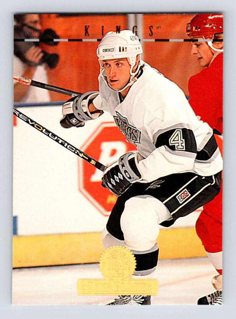 1994-95 Leaf #12 Rob Blake Los Angeles Kings Image 1