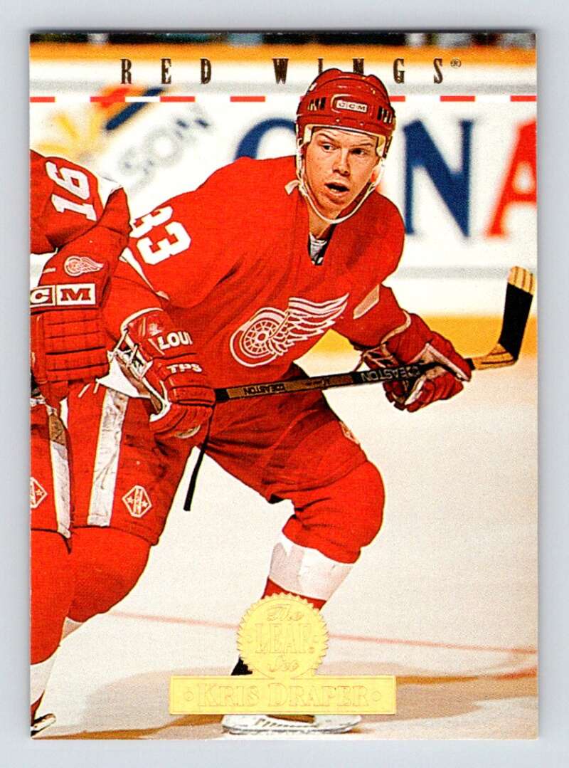 1994-95 Leaf #28 Kris Draper Detroit Red Wings Image 1