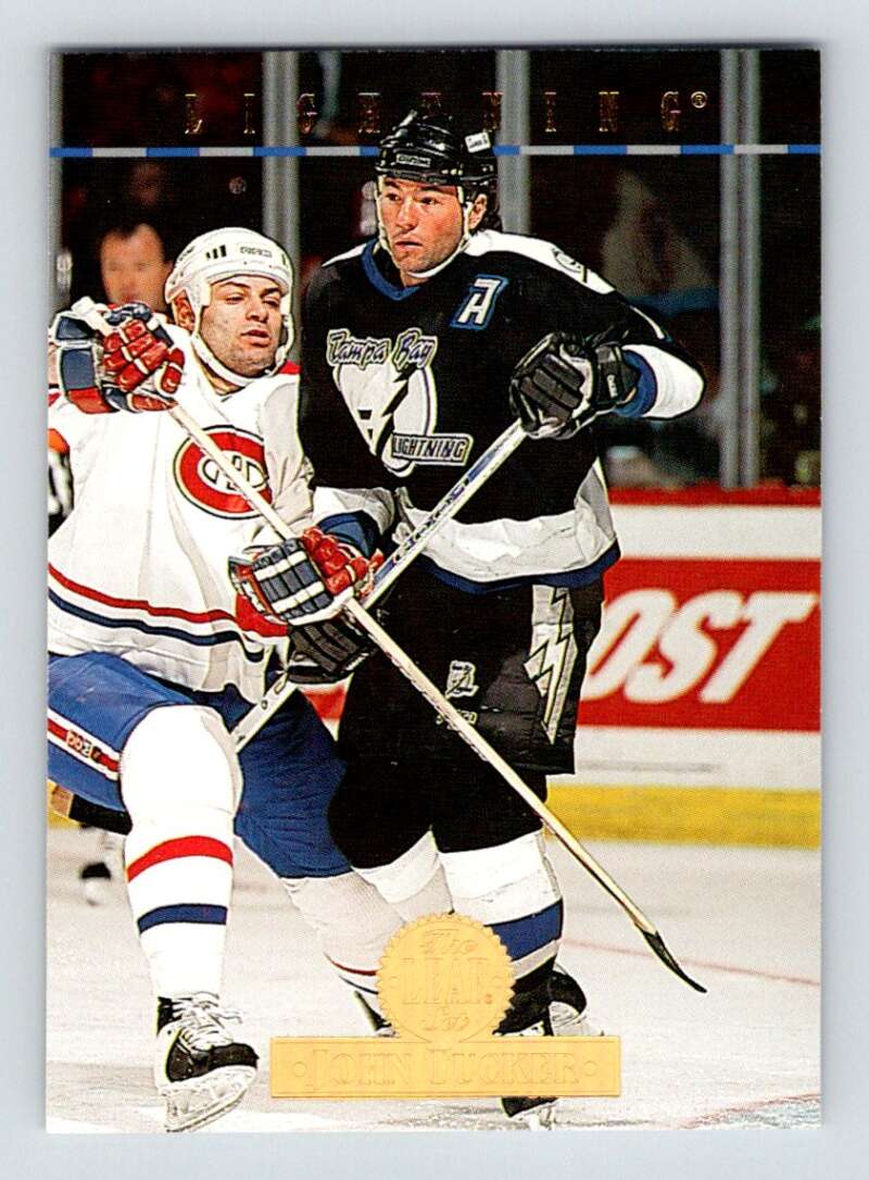1994-95 Leaf #38 John Tucker Tampa Bay Lightning Image 1