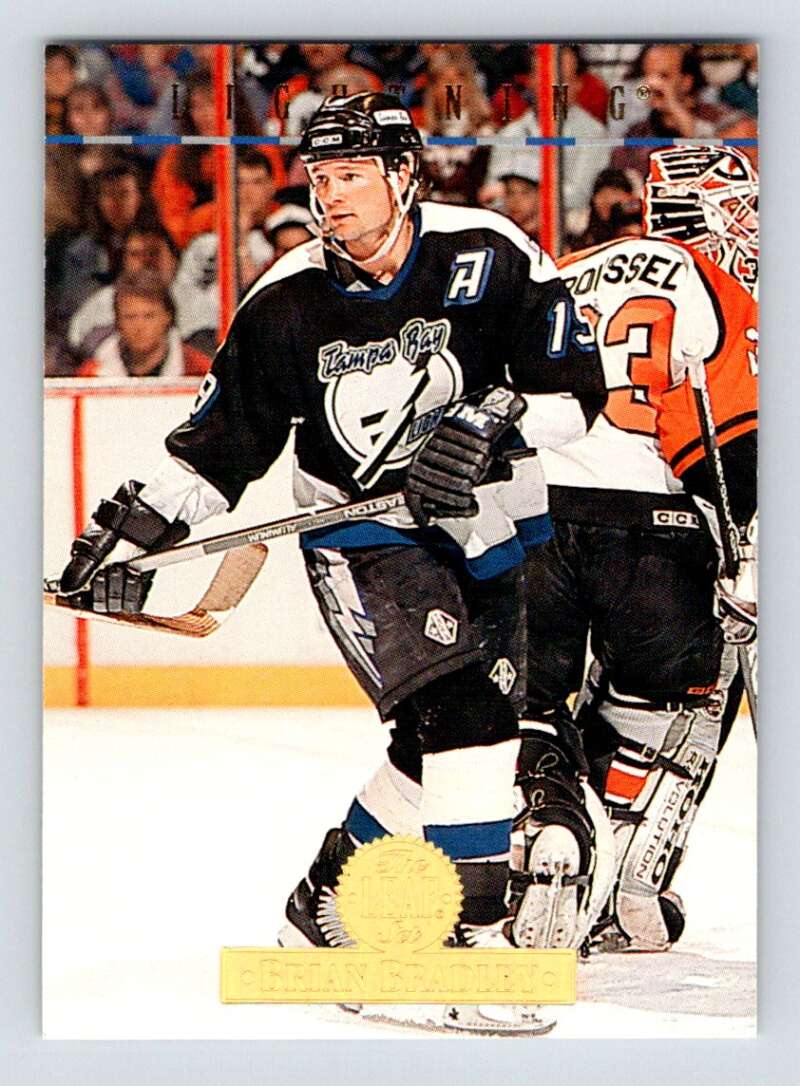 1994-95 Leaf #42 Brian Bradley Tampa Bay Lightning Image 1