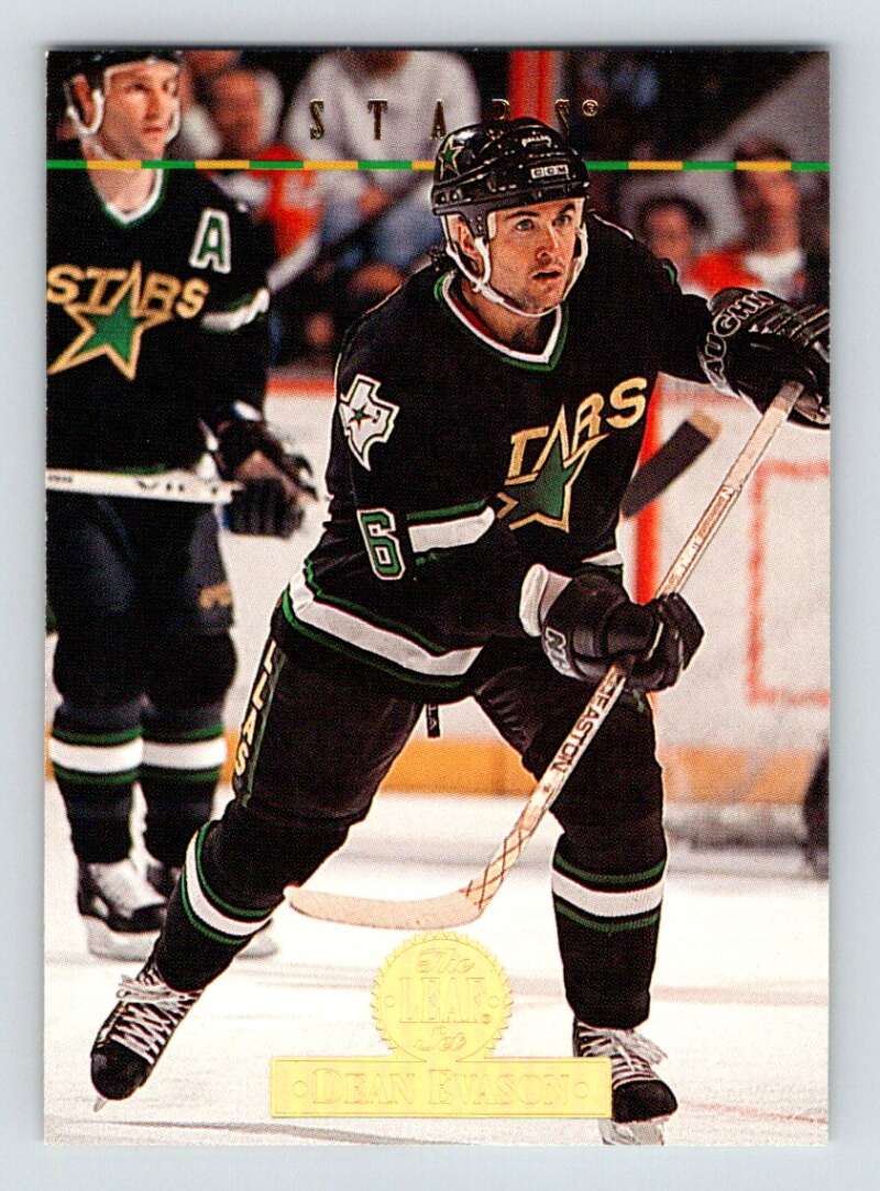 1994-95 Leaf #45 Dean Evason Dallas Stars Image 1