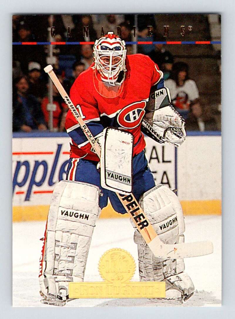 1994-95 Leaf #46 Ron Tugnutt Montreal Canadiens Image 1