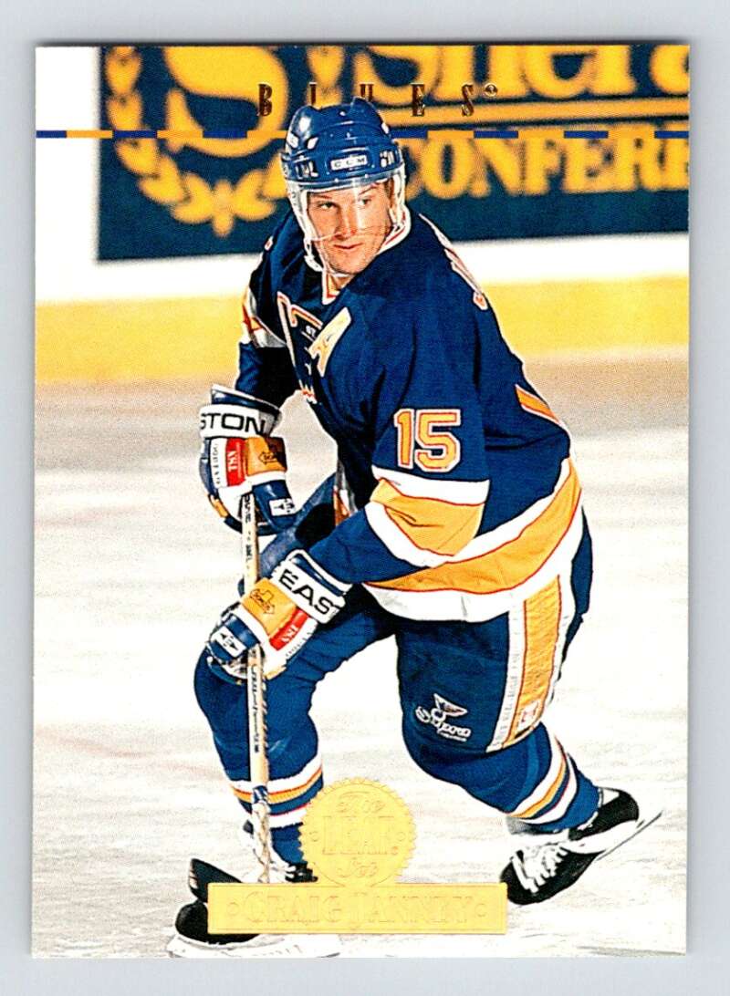 1994-95 Leaf #52 Craig Janney St. Louis Blues Image 1