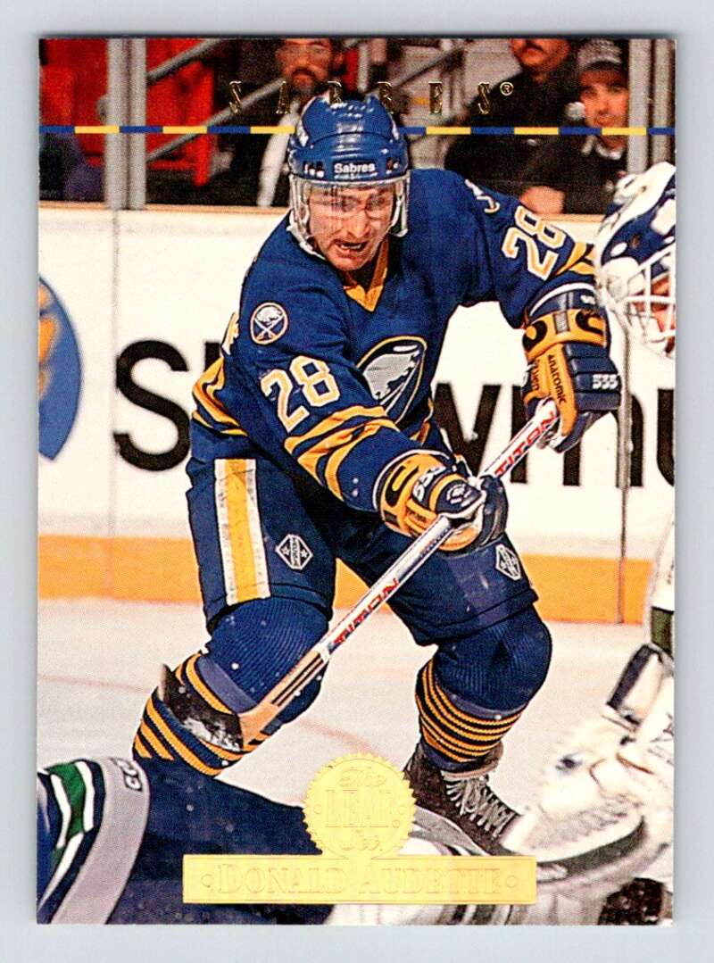 1994-95 Leaf #64 Donald Audette Buffalo Sabres Image 1