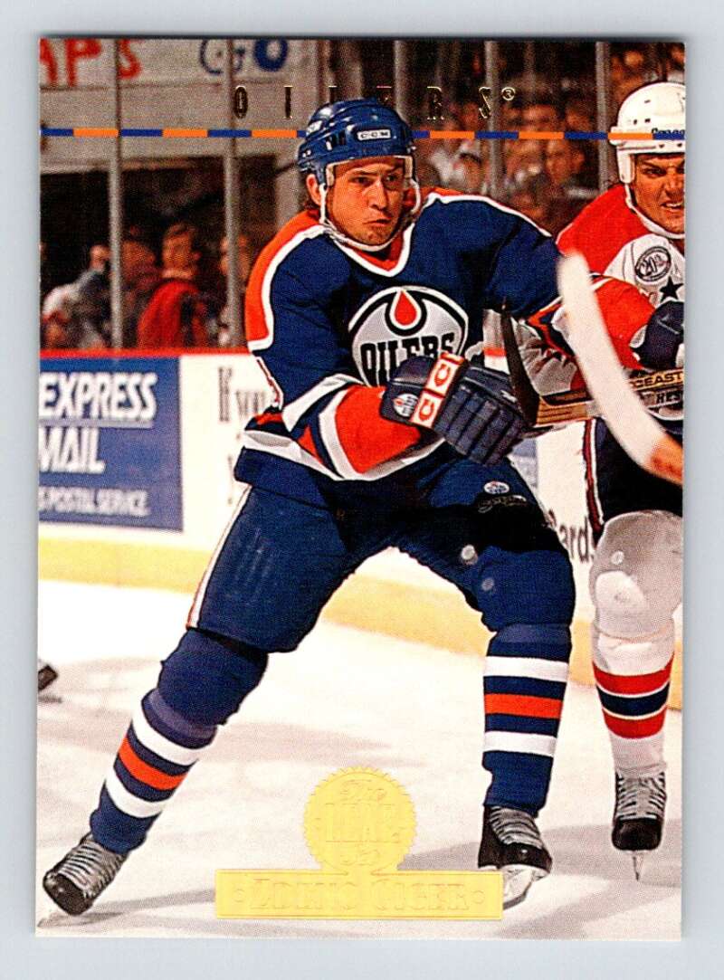 1994-95 Leaf #65 Zdeno Ciger Edmonton Oilers Image 1