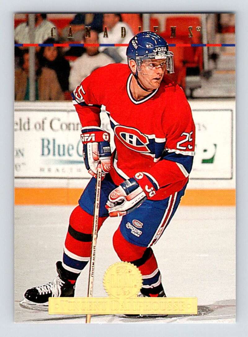 1994-95 Leaf #69 Vincent Damphousse Montreal Canadiens Image 1