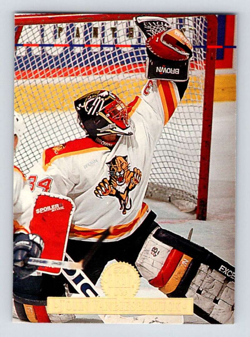 1994-95 Leaf #70 John Vanbiesbrouck Florida Panthers Image 1