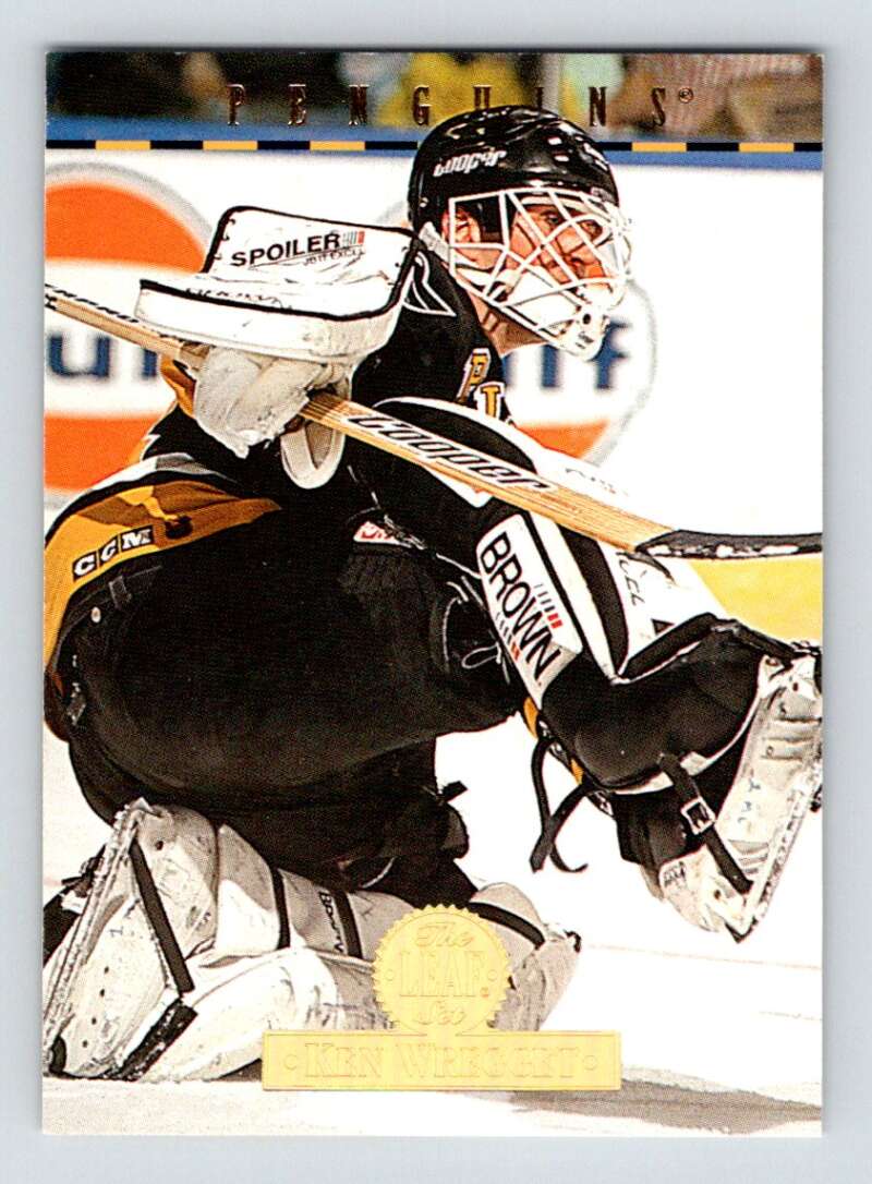 1994-95 Leaf #76 Ken Wregget Pittsburgh Penguins Image 1