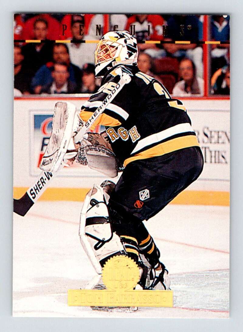 1994-95 Leaf #103 Tom Barrasso Pittsburgh Penguins Image 1
