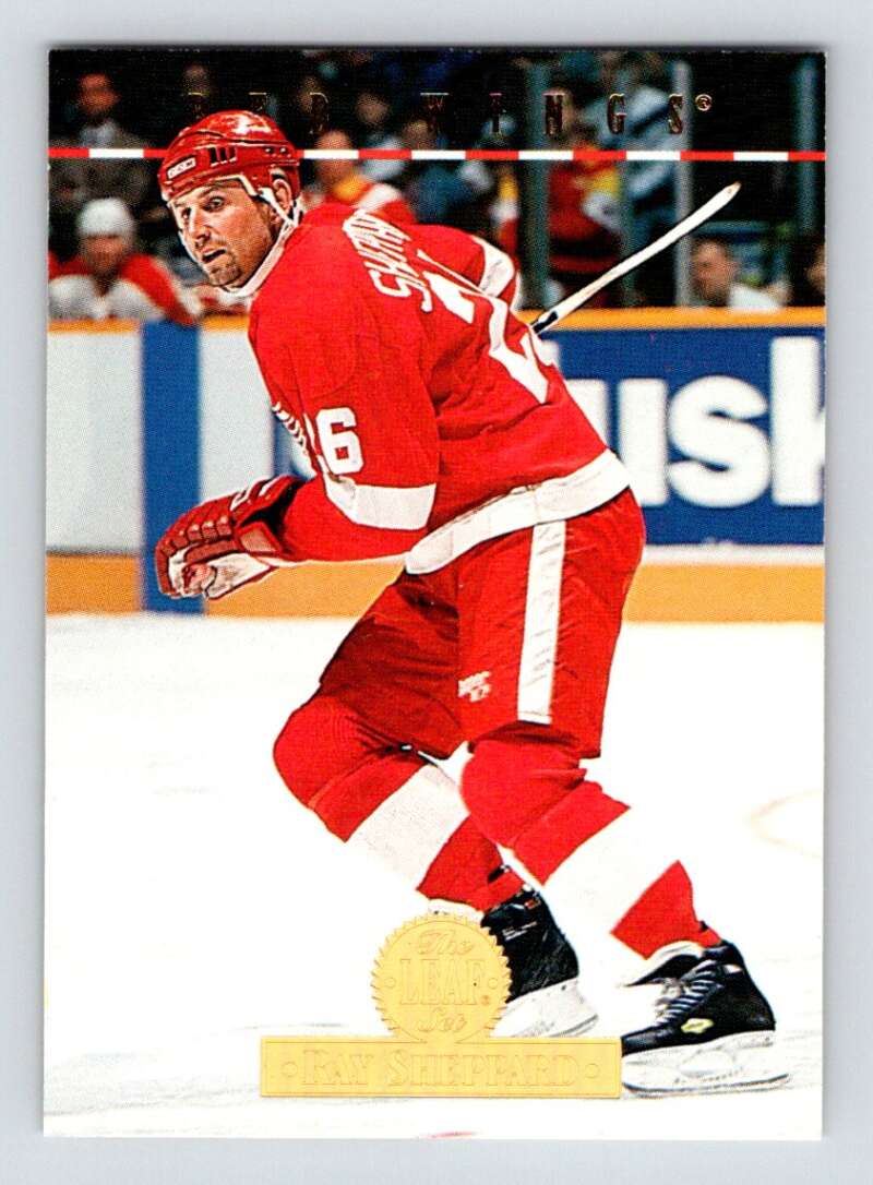 1994-95 Leaf #107 Ray Sheppard Detroit Red Wings Image 1