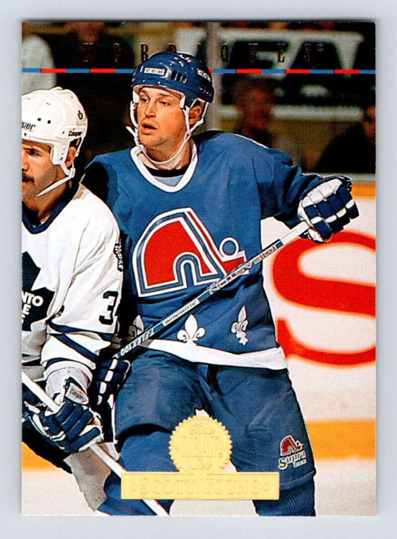 1994-95 Leaf #108 Scott Young Quebec Nordiques Image 1