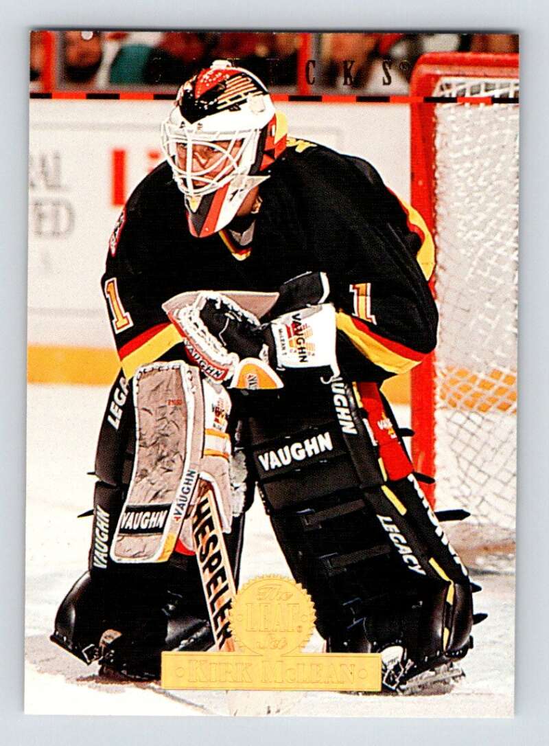 1994-95 Leaf #109 Kirk McLean Vancouver Canucks Image 1