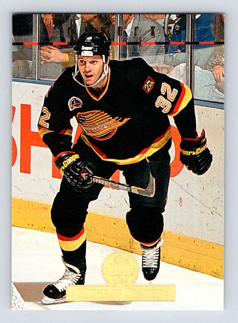 1994-95 Leaf #121 Murray Craven Vancouver Canucks Image 1