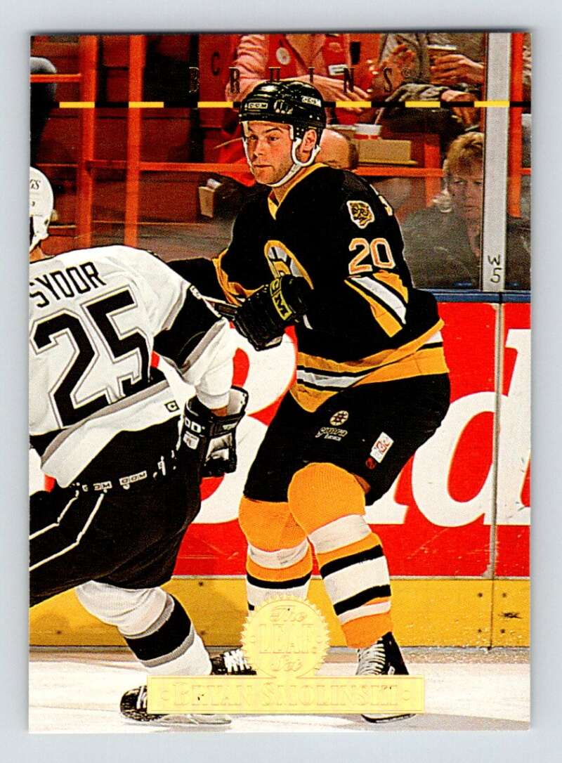 1994-95 Leaf #130 Bryan Smolinski Boston Bruins Image 1