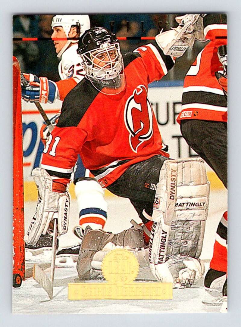 1994-95 Leaf #134 Chris Terreri New Jersey Devils Image 1