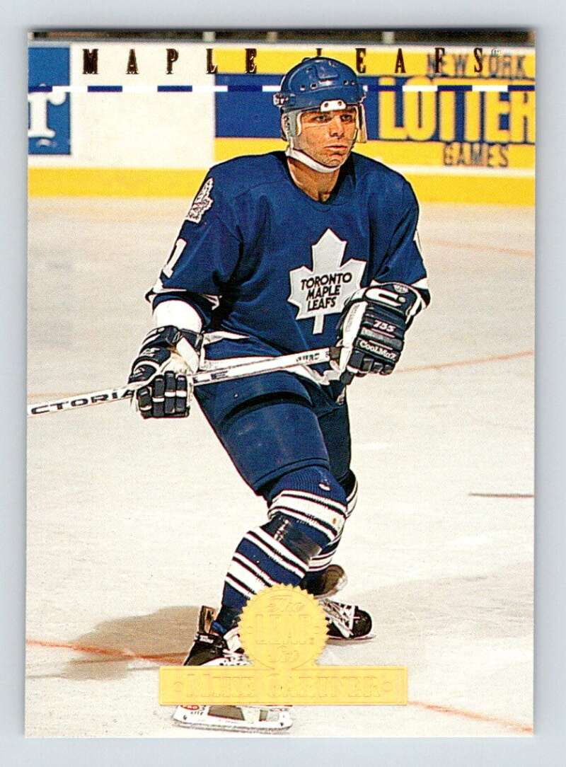 1994-95 Leaf #135 Mike Gartner Toronto Maple Leafs Image 1