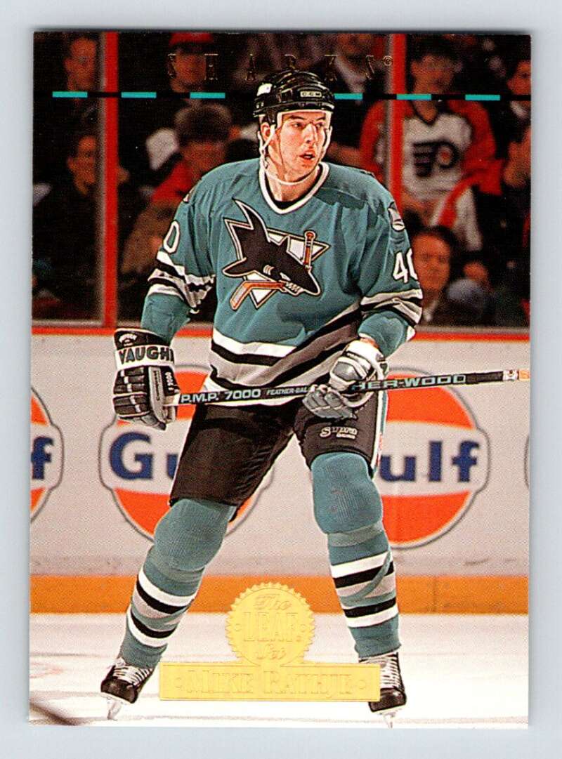 1994-95 Leaf #139 Mike Rathje San Jose Sharks Image 1