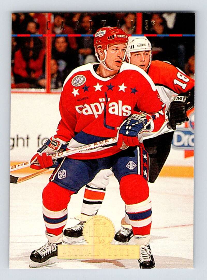 1994-95 Leaf #140 Sylvain Cote Washington Capitals Image 1