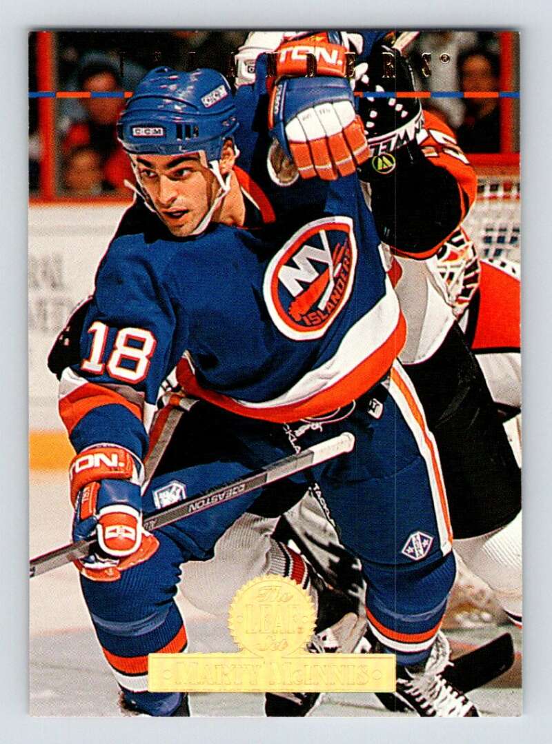 1994-95 Leaf #157 Marty McInnis New York Islanders Image 1