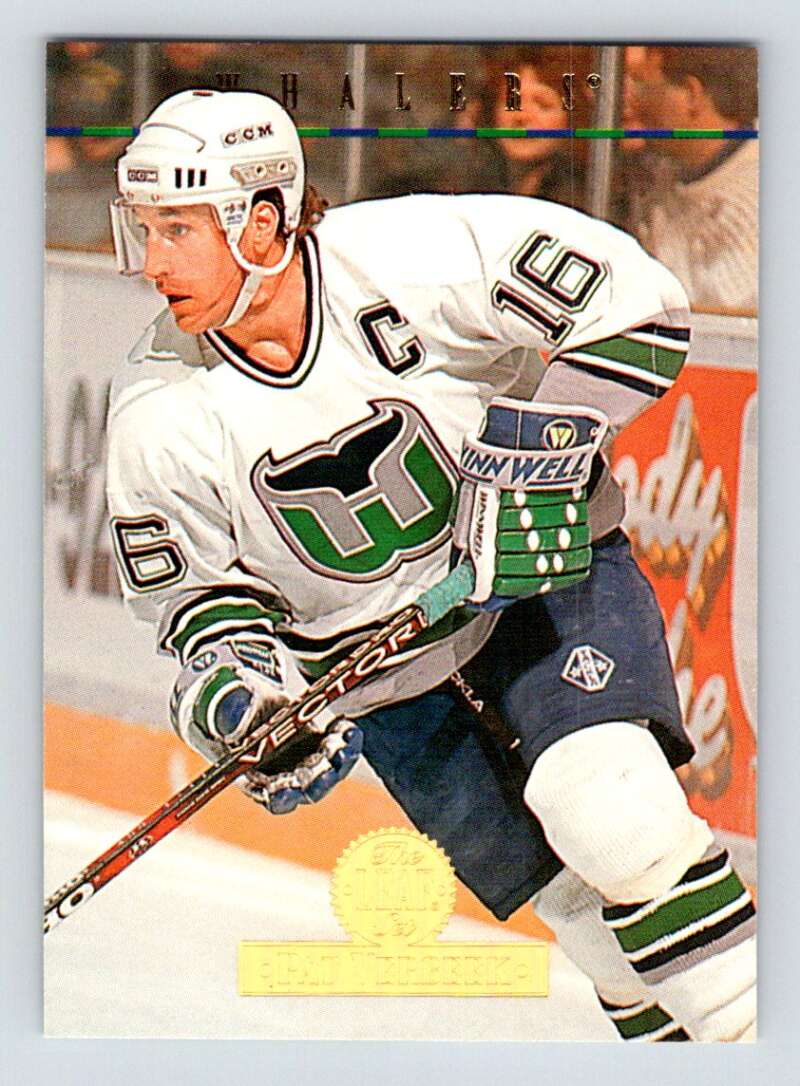 1994-95 Leaf #172 Pat Verbeek Hartford Whalers Image 1