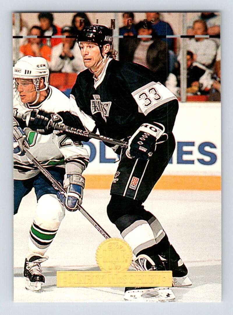 1994-95 Leaf #174 Marty McSorley Los Angeles Kings Image 1