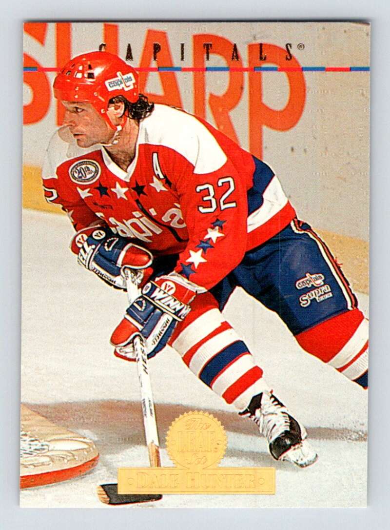 1994-95 Leaf #183 Dale Hunter Washington Capitals Image 1