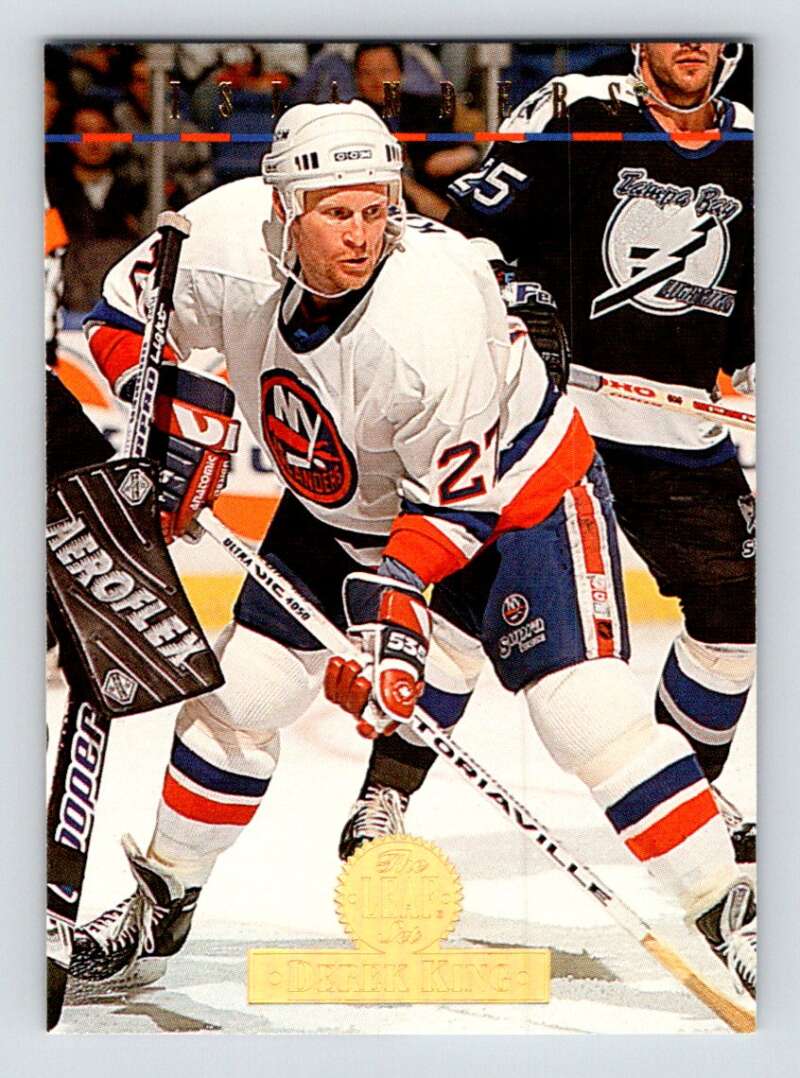 1994-95 Leaf #188 Derek King New York Islanders Image 1