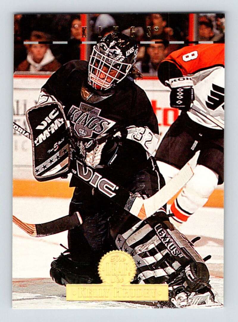 1994-95 Leaf #189 Kelly Hrudey Los Angeles Kings Image 1