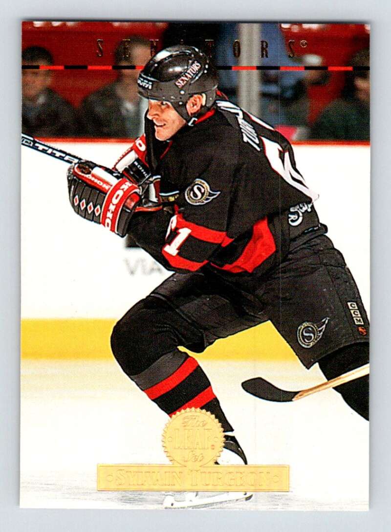 1994-95 Leaf #191 Sylvain Turgeon Ottawa Senators Image 1