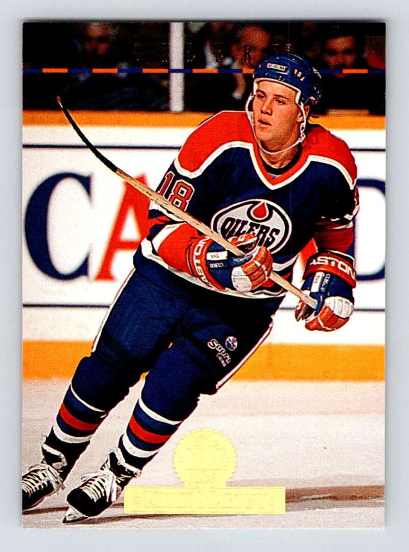 1994-95 Leaf #230 Kirk Maltby Edmonton Oilers Image 1