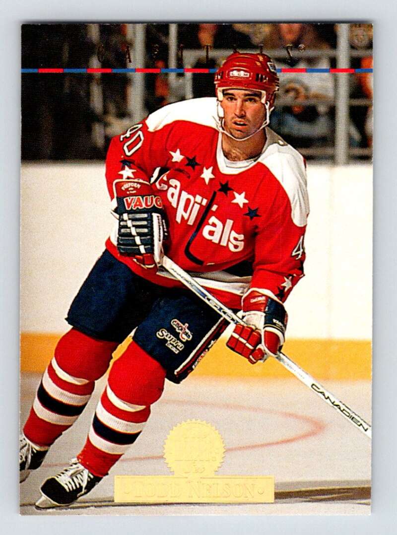 1994-95 Leaf #273 Todd Nelson Washington Capitals Image 1