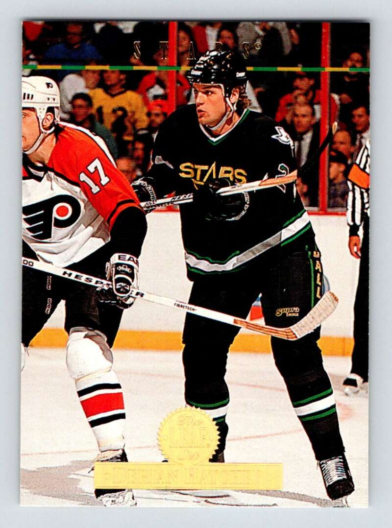 1994-95 Leaf #286 Derian Hatcher Dallas Stars Image 1